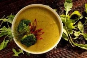 zuppa di crema di broccoli