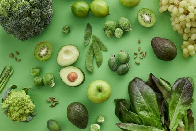  Frutta e verdura verde